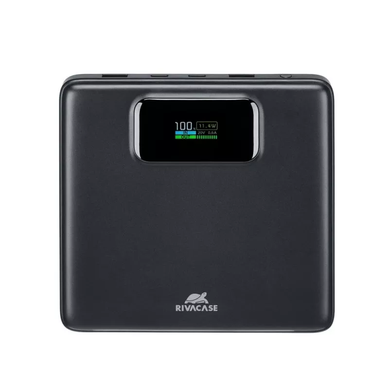 Power bank Rivacase VA1090 — 20000 mAh, 77 Wh, całkowita moc wyjściowa 100 W, 440 g