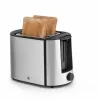 Toster WMF Bueno Pro 6 — 2-kromkowy, 870 W, srebrno-czarny