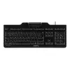 CHERRY KC 1000 SC klawiatura USB QWERTZ szwajcarski czarny