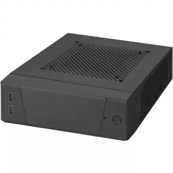 SilverStone MILO ML10 - USFF - Mini-ITX - bez zasilacza - Czarny - USB/Audio (SST-ML10B)