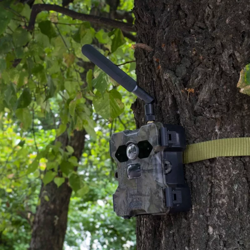 Technaxx 4G Wildcam TX-189 Kamera Zewnętrzna 4MP CMOS Panel Słoneczny
