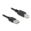 Kabel USB DeLOCK 90130 USB 2.0 0.8 m czarny