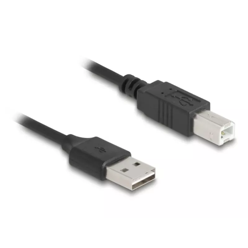 Kabel USB DeLOCK 90130 USB 2.0 0.8 m czarny