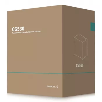 Obudowa DeepCool CG530 Midi Tower Czarna