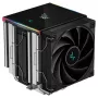 Chłodnica powietrza CPU DeepCool AK620 Digital SE, dwuwieżowa, 6x rurki cieplne Ø6mm, 2x wentylatory 120mm PWM, RGB, wysokość 161 mm