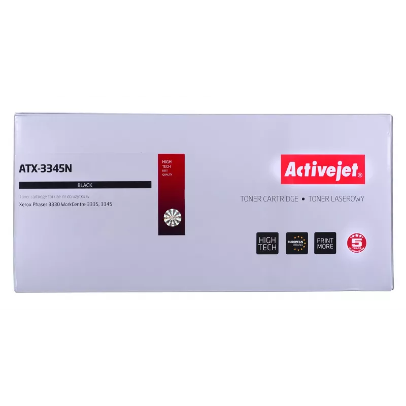 Toner Activejet ATX-3345N (zamiennik dla Xerox 106R03773; Supreme; 3000 stron; czarny)