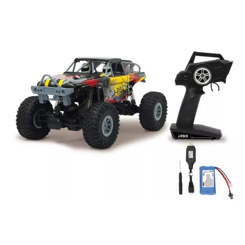 JAMARA J-Rock Crawler 4WD, pojazd crawler, 1:10, 14 lat, 1200 mAh, 1,56 kg