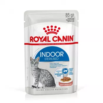 Mokra karma dla kota Royal Canin Indoor Sterilized 12 x 85 g — drób, dorosłe koty wykastrowane niewychodzące