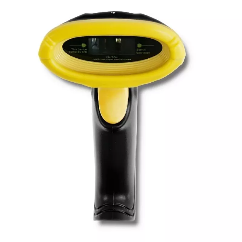 Qoltec 50862 Bezprzewodowy Laserowy Skaner Kodów Kreskowych 1D | 2,4 GHz
