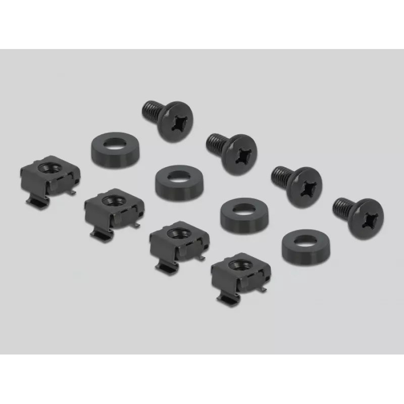 Szyna kablowa DeLOCK 66884 Czarny szerokość 180 mm głębokość 482 mm wysokość 90 mm