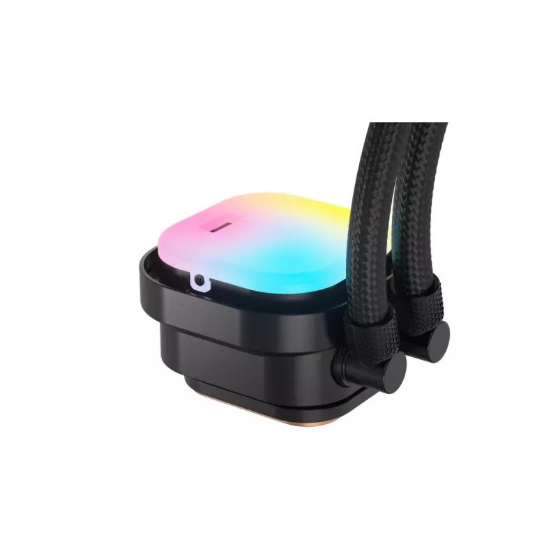 Chłodzenie cieczą All-in-one Corsair iCUE LINK TITAN RX RGB 12 cm Czarny