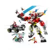 LEGO DREAMZZZ 71497 Mech Tygrysa Coopera i Samochód Hot Rod Zero
