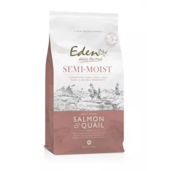 EDEN Semi-Moist Salmon & Quail - półwilgotna karma dla psów - 10kg
