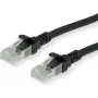 ROLINE - Kabel krosowy - RJ-45 (M) do RJ-45 (M) - 30 cm - SFTP - CAT 6a - Czarny (21.15.2975)