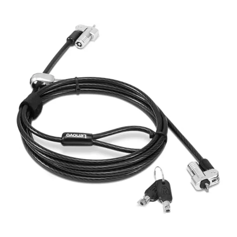 Lenovo 4XE1B81916 linka zabezpieczająca Czarny 1.8 m