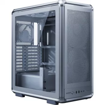 Cooler Master MasterFrame 500 Mesh obudowa PC, Midi-Tower, E-ATX, szkło hartowane - srebrna