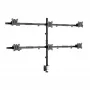 Uchwyt do monitorów LCD SBOX LCD-352/6-2 dla wyświetlaczy 17–32 cale, 7×7 kg, VESA 100×100