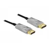 DeLOCK - Kabel DisplayPort - DisplayPort (M) na DisplayPort (M) - DisplayPort 1,4 - 15,0 m - obsługa 8K UHD (7680 x 4320) - czarny (85886)