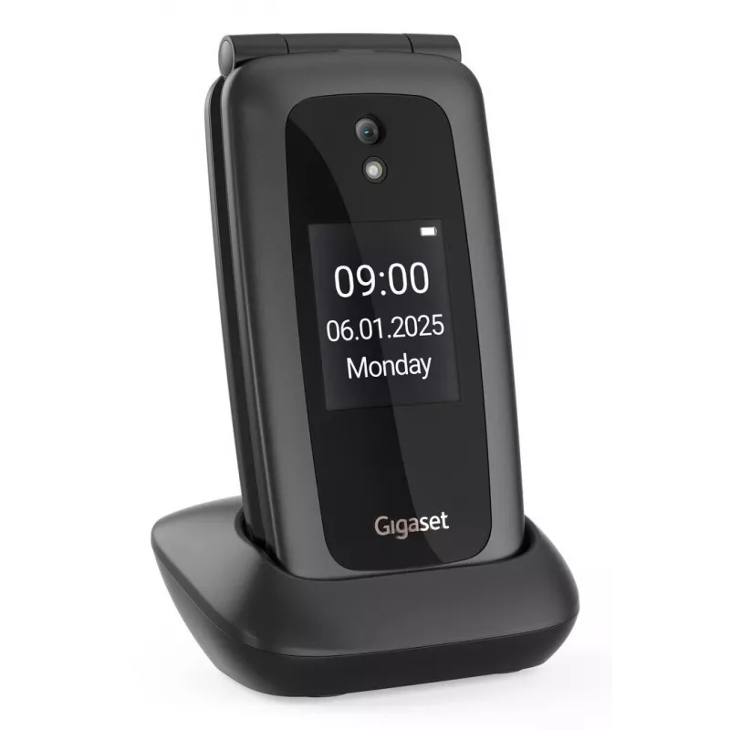 Telefon dla seniorów Gigaset GL795 7,11 cm (2,8 inch) 142 g 48MB Czarny