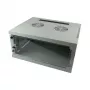 Szafa rack ALLNET ALL-SMQ5409GRAU 9U wolnostojąca, 50 kg, zamek na klucz, szara