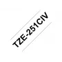 Taśma do drukarek etykiet Brother TZE231CIV czarny na białym TZe