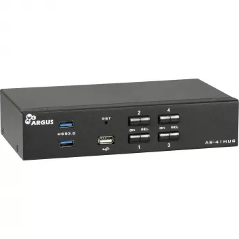 Przełącznik KVM Inter-Tech IPC AS-41HUS 4 porty USB