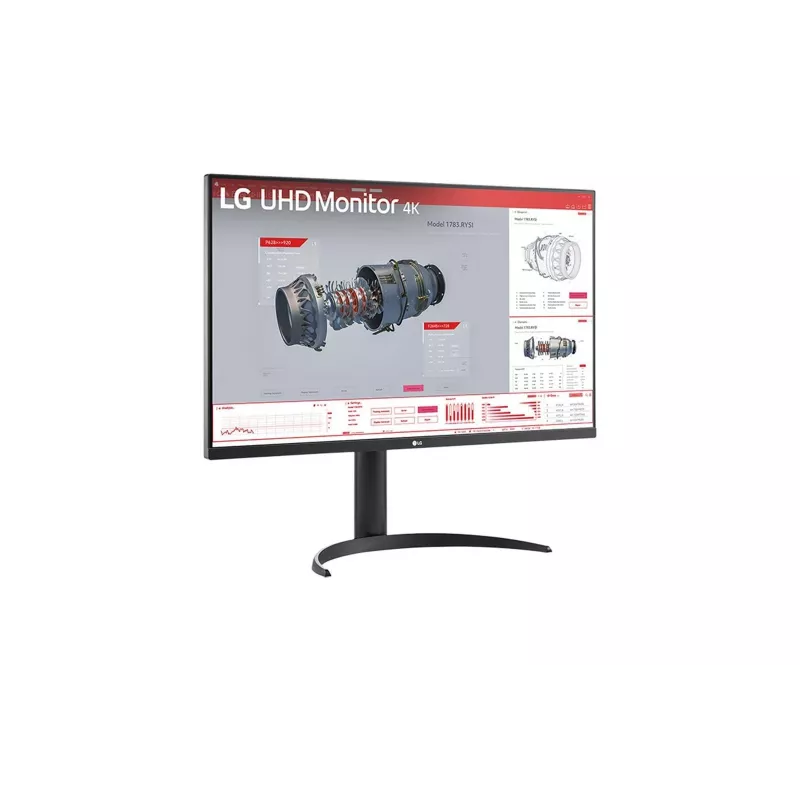 LG 32BR55UK-B | 31,5 cala | VA | UHD | 16:9 | 60 Hz | 4 ms | 3840 x 2160 pikseli | 250 cd/m² | Liczba portów HDMI 2