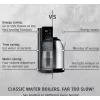 Caso Turbo Hot Water Dispenser | HW 616 | Dystrybutor wody | 2600 W | 2,5 L | Tworzywo sztuczne/Stal nierdzewna | Czarny/Stal nierdzewna