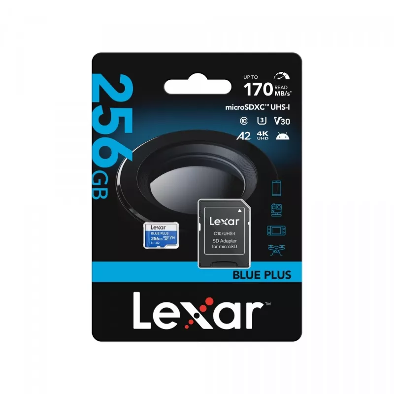 Memory Micro SDXC 256GB UHS-I W A Lexar LMSBLPL256G BNANG