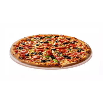 Kamień do pizzy Smile SKP-2, okrągły kamień do pieczenia ceramiczny, Ø330 mm, grubość 11 mm, bezpieczny w piekarniku
