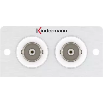 Gniazdo natynkowe 2 x BNC Kindermann 7444000538