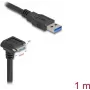 DeLOCK Kabel USB 1 m USB A Micro-USB B Czarny 5 Gbit/s