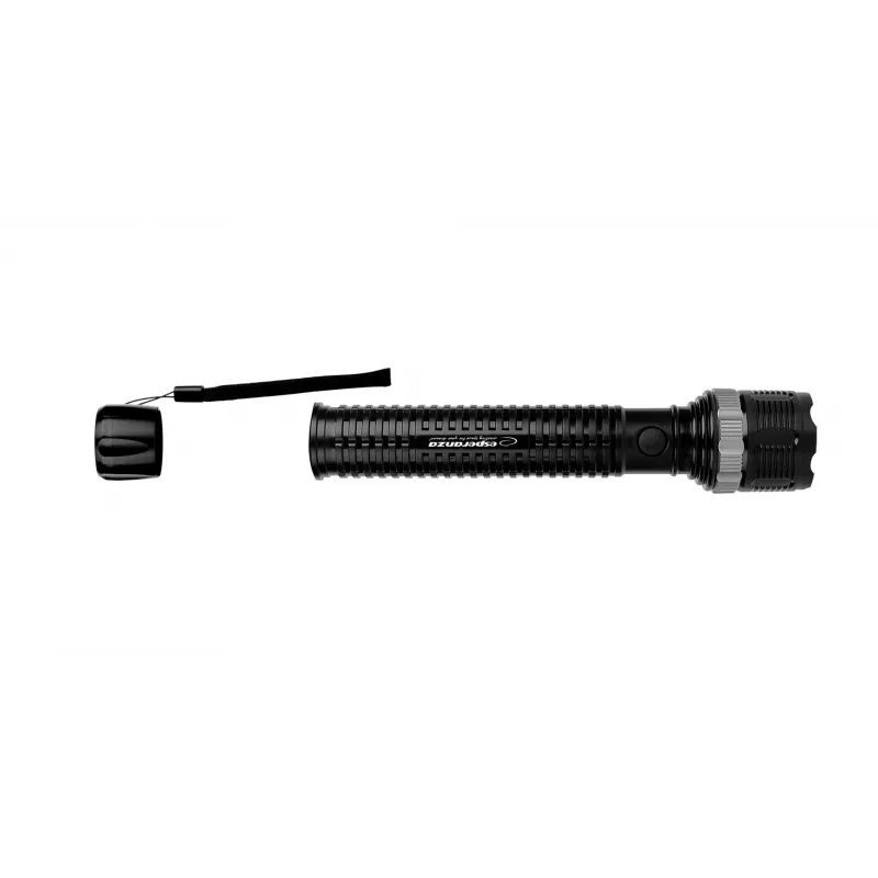 Latarka ręczna ESPERANZA Epione XL LED 1.2W 100 lm 100 m Czarna, bateria R20 (3)