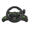 Kierownica gamingowa Esperanza EGW102 PC, PlayStation 3, USB, czarno-zielona