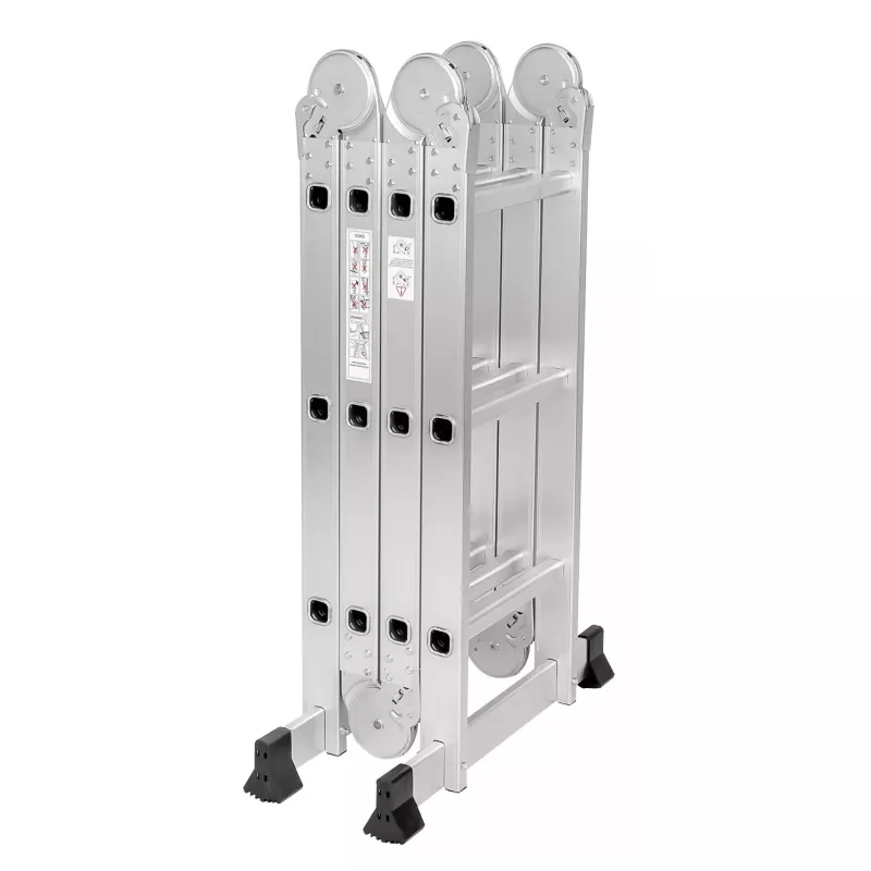 Drabina przegubowa Extralink LAD3X4MP 3X4, 3,55 m (+ PLATFORMA)