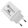 Ładowarka sieciowa MACLEAN MCE479W — szybka ładowarka USB z 3 portami, łączna moc wyjściowa 18 W