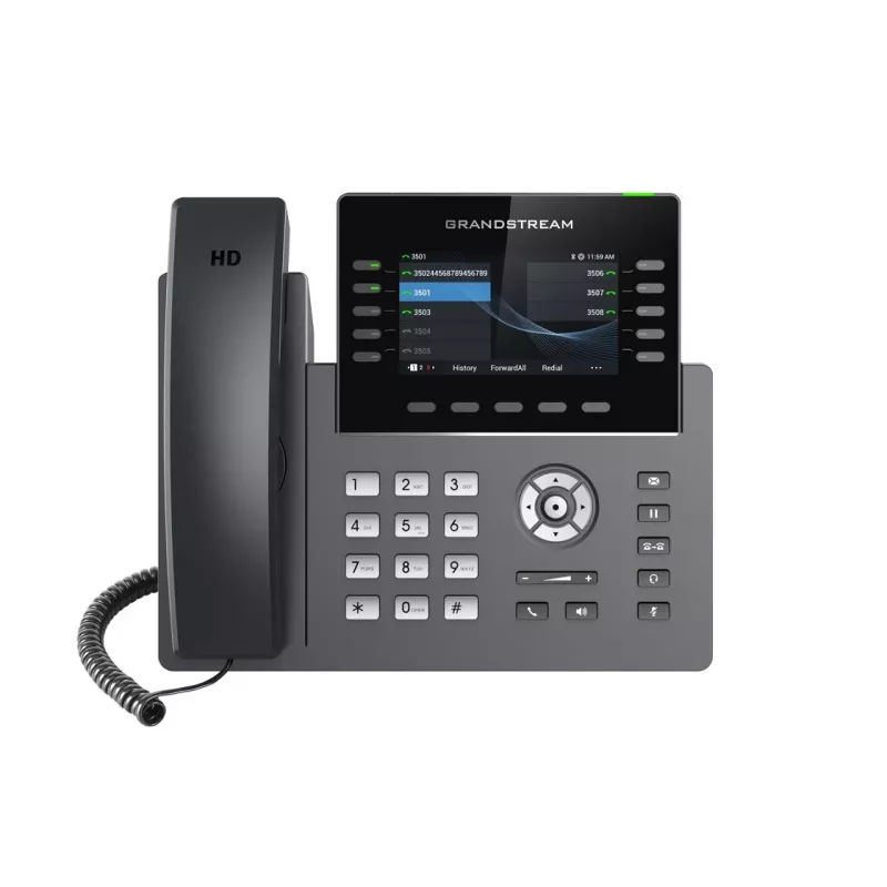 Telefon IP Grandstream Networks GRP2615 Czarny Szary