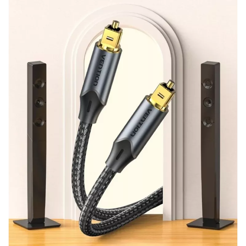 Kabel optyczny audio Vention, pleciony, 5 m