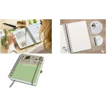 Notes spiralny sigel A5 JN654 — 80 kartek, pionowy, w linie