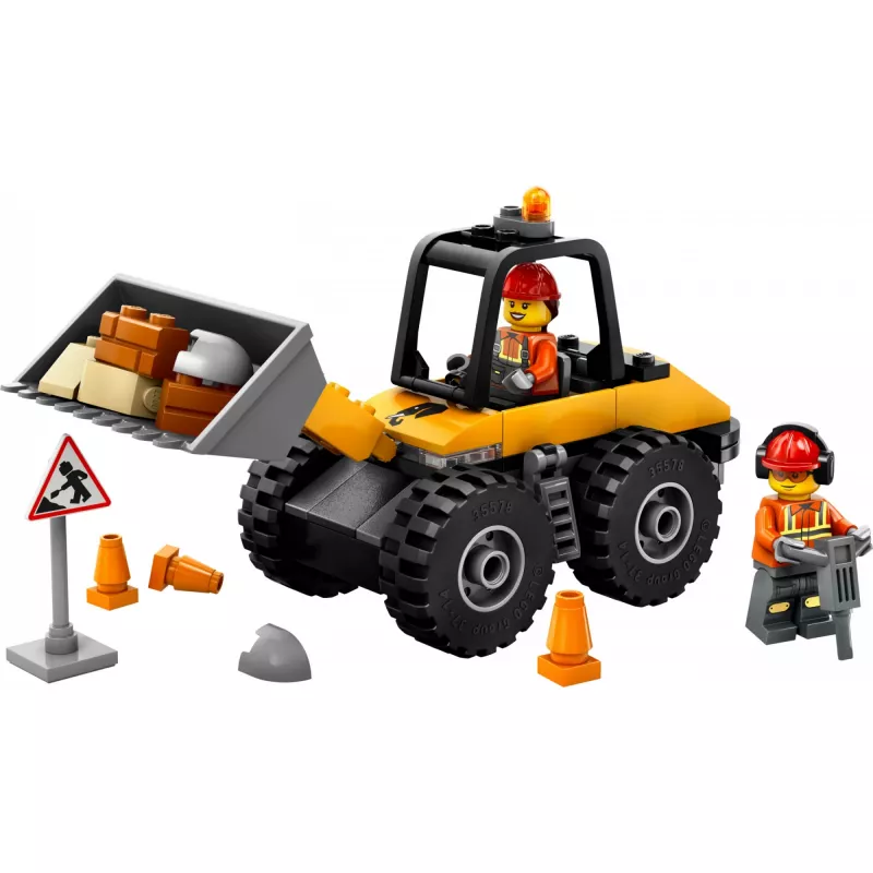 LEGO City 60450 Żółta ładowarka kołowa