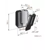 Osłona kabli LogiLink KAB0006 Czarna