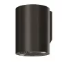 Okap MAAN Elba Mini WPB 431, stal czarna, 120–300 m³/h, hałas 55–61 dB, wysokość 400 mm, sterowanie elektroniczne z wyświetlaczem i pilotem