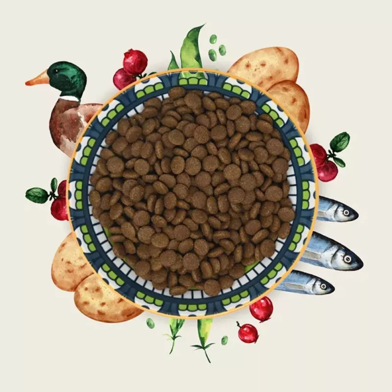 EDEN Kaczka i Sardynka - sucha karma dla kota - 1,5 kg