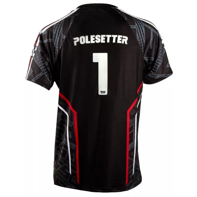 Polesetter ONE Simracing Jersey Czerwona - M