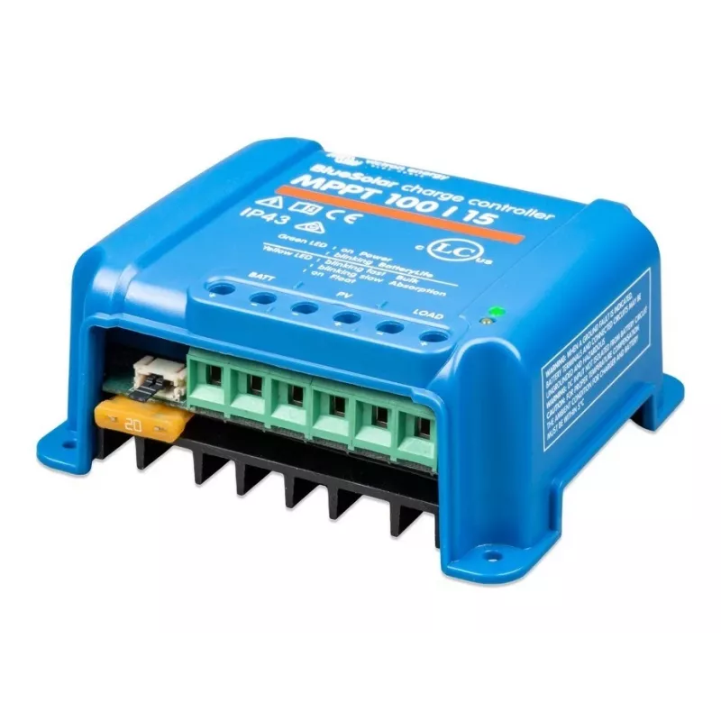 MPPT Solar Charge Controller Victron Energy BlueSolar 100/15 — 15 A, maks. 100 V PV