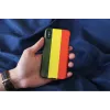 Etui na smartfona man and wood do iPhone'a X/XS — Reggae Czarny, ochronna twarda tylna obudowa