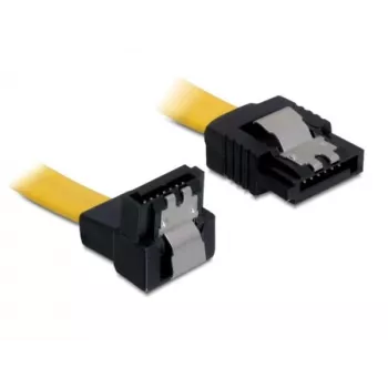 Kabel SATA DeLOCK 0.5m męski/męski żółty