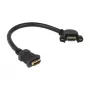 Kabel HDMI DeLOCK 0,25m 2xHDMI