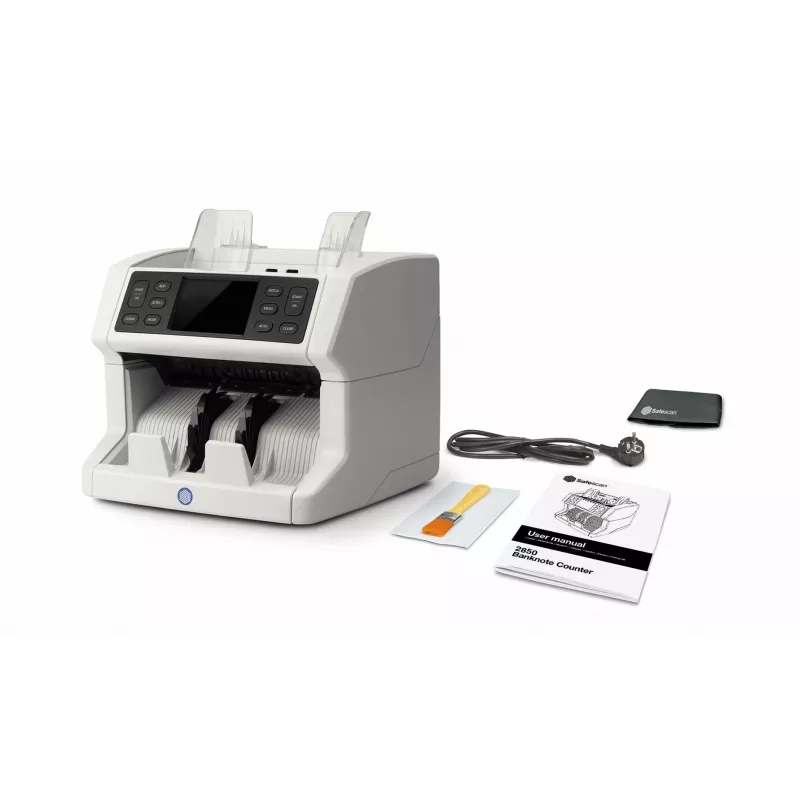 Licznik banknotów Safescan 2850 Biały LCD AC 110-240V