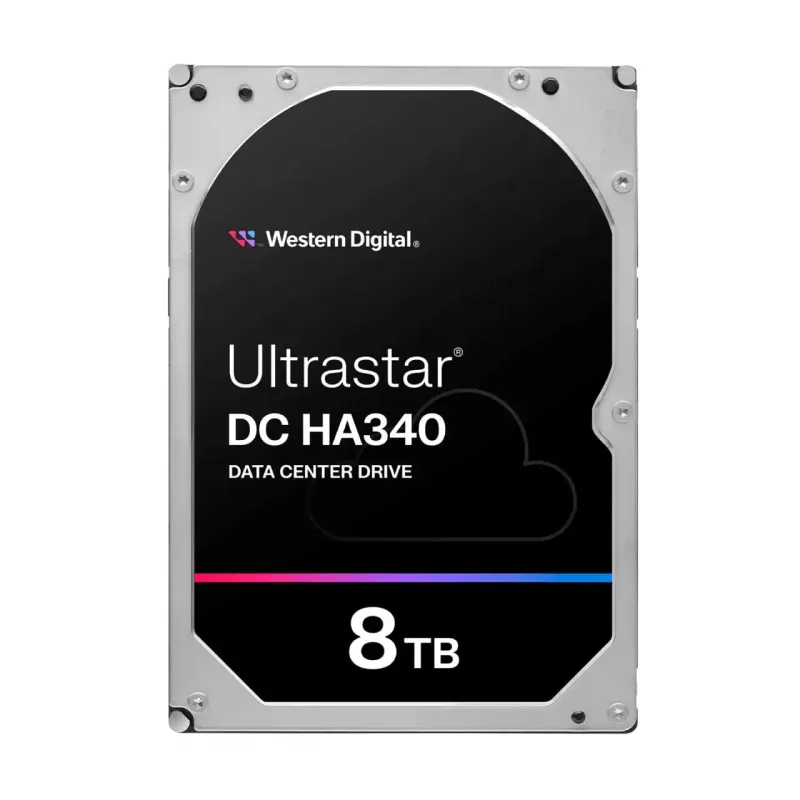 WD Ultrastar DC HA340 WUS721208BLE6L4 - Festplatte - Datencenter - 8TB - intern - 3,5 (8,9 cm) - SATA 6Gb/s - 7200 rpm - Puffer: 256MB (0B47078)